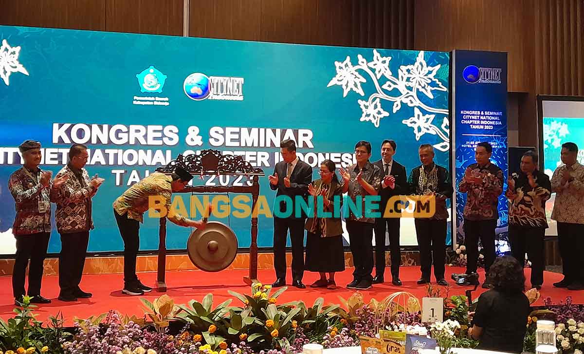 Berikut Harapan Bupati Sidoarjo saat Buka Kongres Citynet Indonesia 2023