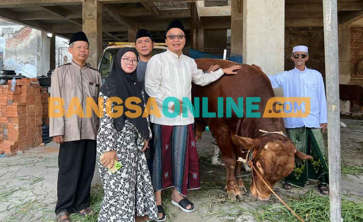 Prabowo Bantu Sapi Kurban Seberat 9 Kwintal untuk Dzurriyah Habib Abu Bakar Assegaf