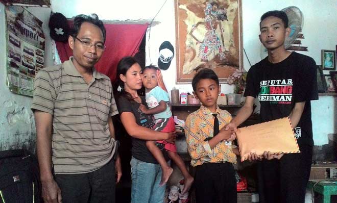 K2JC dan SJB Salurkan Bantuan Pendidikan dari Masyarakat untuk Reyang Permana