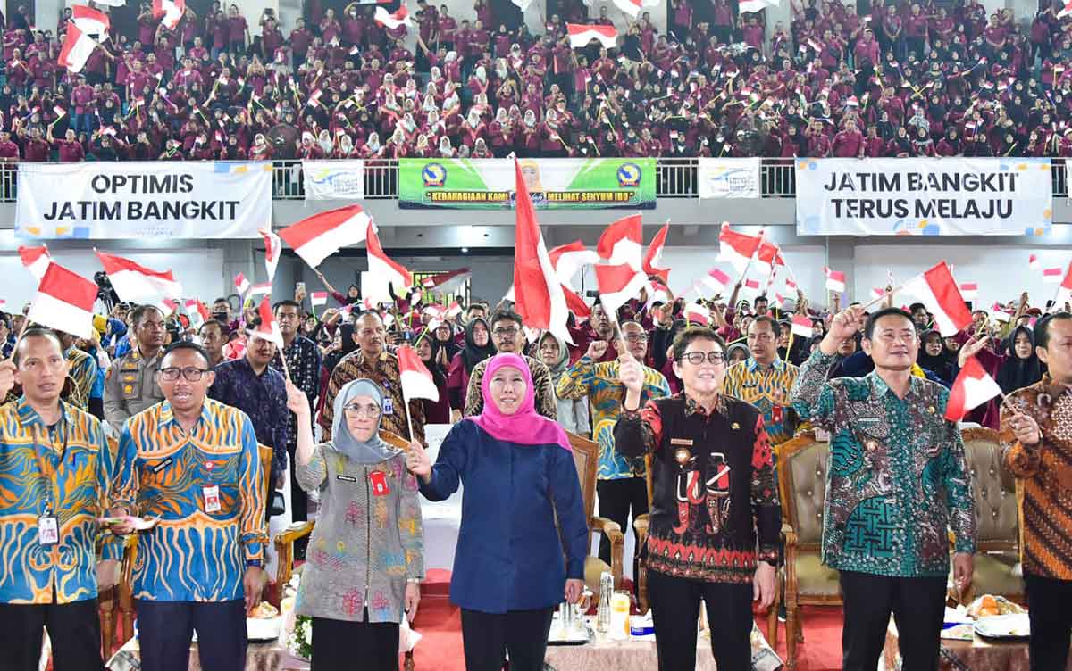 Gubernur Khofifah Sapa 1.657 Pilar Sosial se-Bakorwil Bojonegoro
