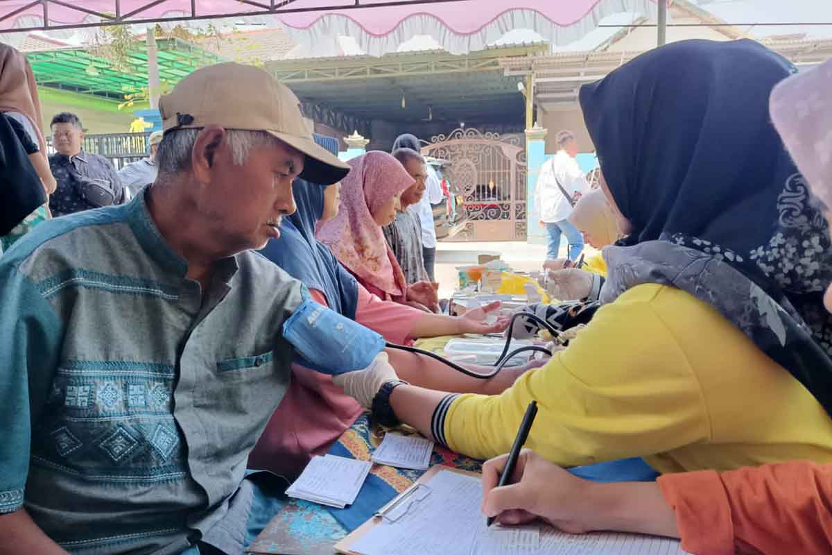 Peduli Kesehatan Anggota, PWI Tuban Gelar Pemeriksaan Kesehatan Gratis