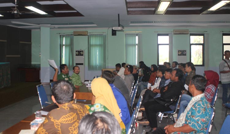Pemerintah Kabupaten Pasuruan saat menyosialisasikan program Pamsimas kepada beberapa desa, beberapa waktu lalu.