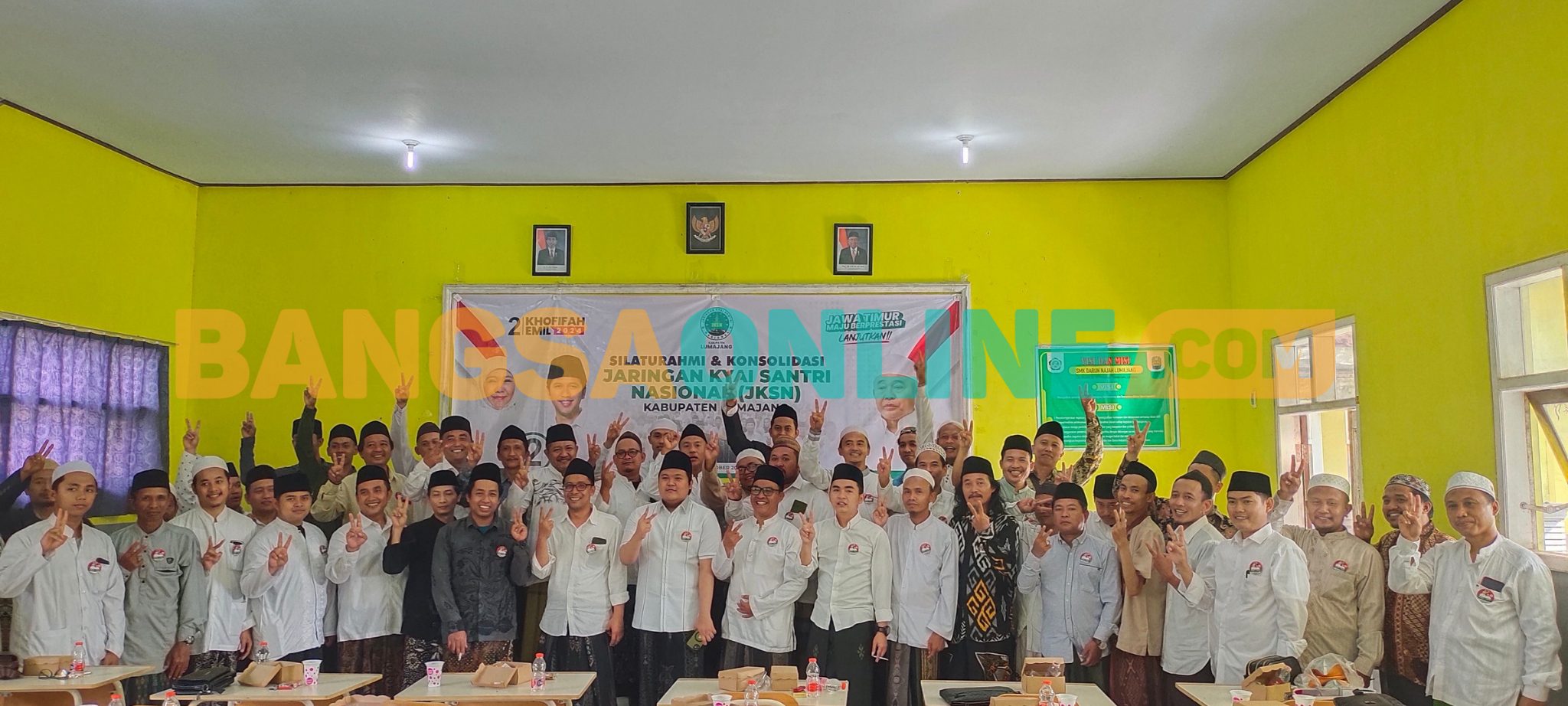 Targetkan Suara 72 Persen, JKSN Lumajang Deklarasi Siap Menangkan Khofifah-Emil