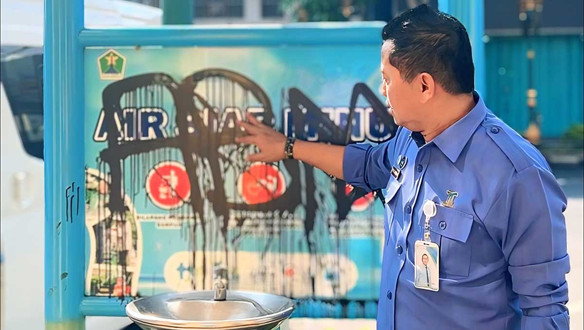 Perumda Tugu Tirta Malang Prihatin Vandalisme Anjungan Air Minum