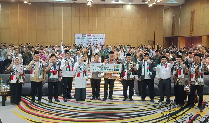 Terbanyak Nasional, Baznas Jatim Salurkan Bantuan Kemanusiaan ke Palestina Rp10 Miliar Lebih