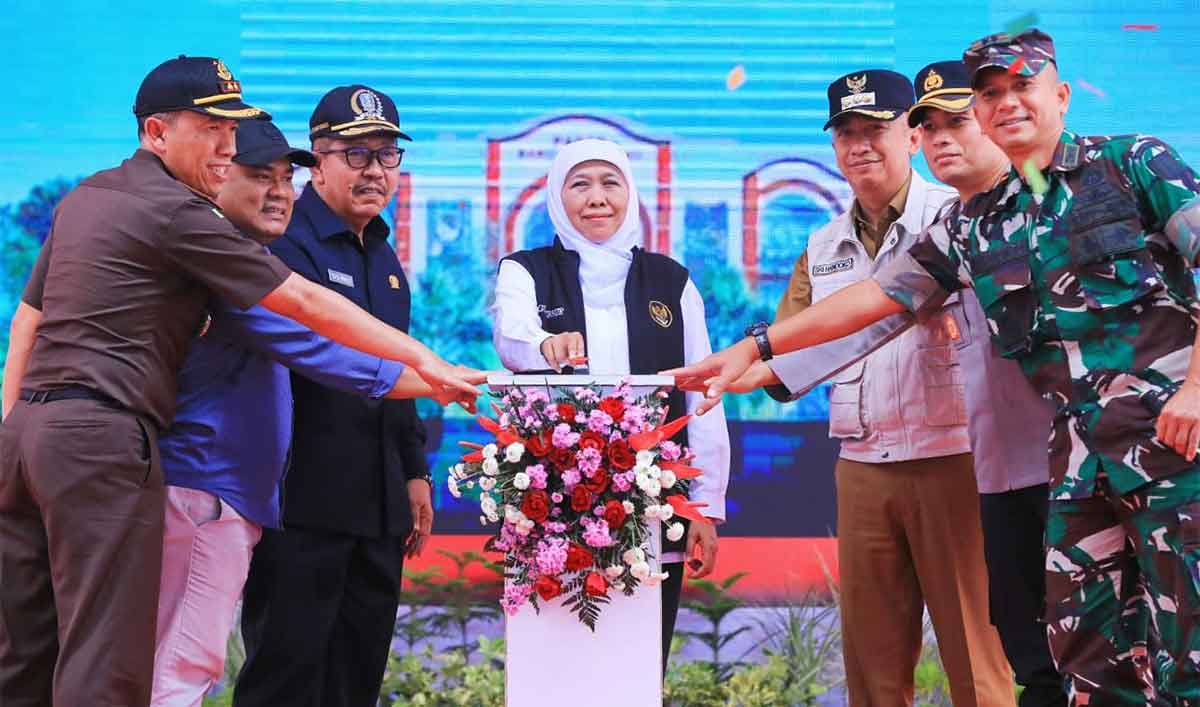 Pasar Baru Kertosono Diresmikan, Gubernur Khofifah Optimis Jadi Penguat Ekonomi Nganjuk