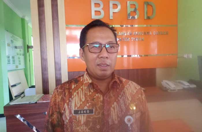 Kalaksa BPBD Kabupaten Tuban, Joko Ludiono.
