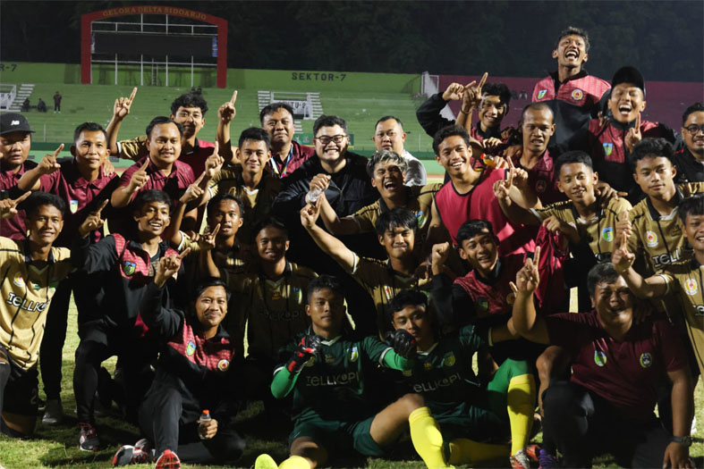 Bupati Dhito Berharap Tim Sepak Bola Kabupaten Kediri Sabet Medali Emas