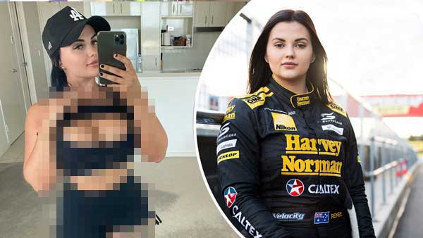 Gantung Stir Buka Busana, Pembalap Supercar Cantik Pilih Jualan Foto Buah Dada Seksi