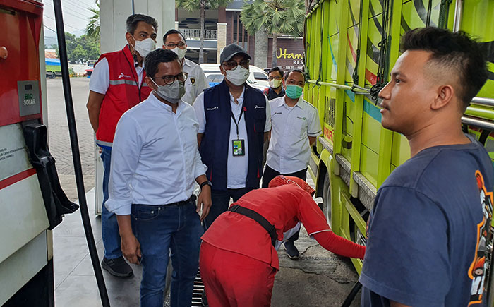 Wamen BUMN Sidak SPBU di Perbatasan Situbondo-Probolinggo