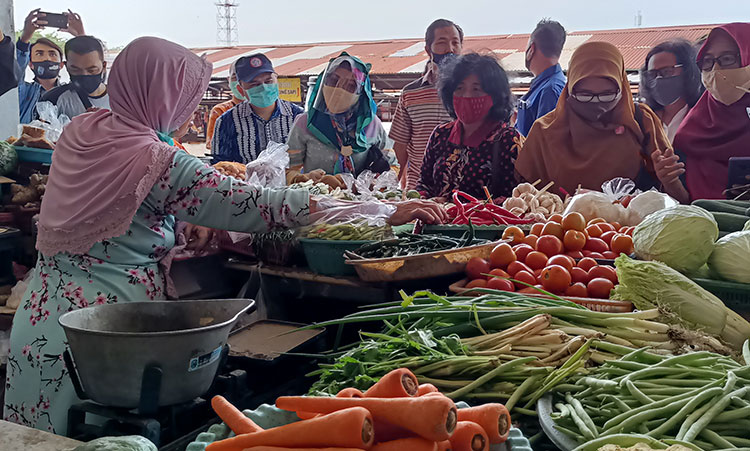 Antisipasi Lonjakan Harga Jelang Nataru, Pemkot Kediri Bersama TPID Lakukan Inspeksi