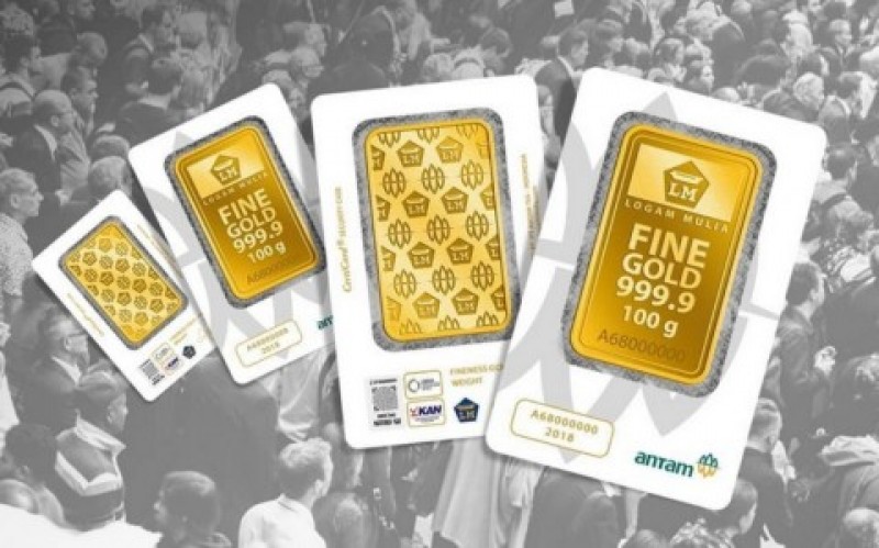 Harga Emas Antam Hari Ini 24 April 2024 Turun! Ini Daftarnya. Foto: Ist