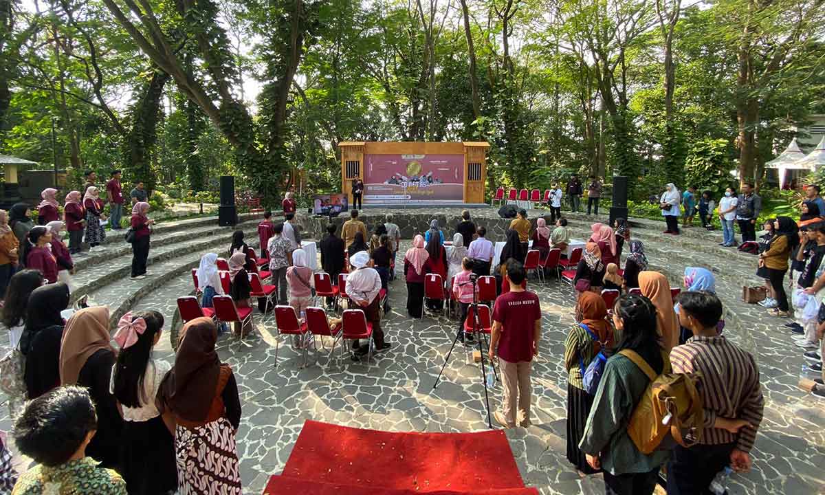 Putaran final Competition in English Massive atau Coin Emas 2023. Foto: Ist