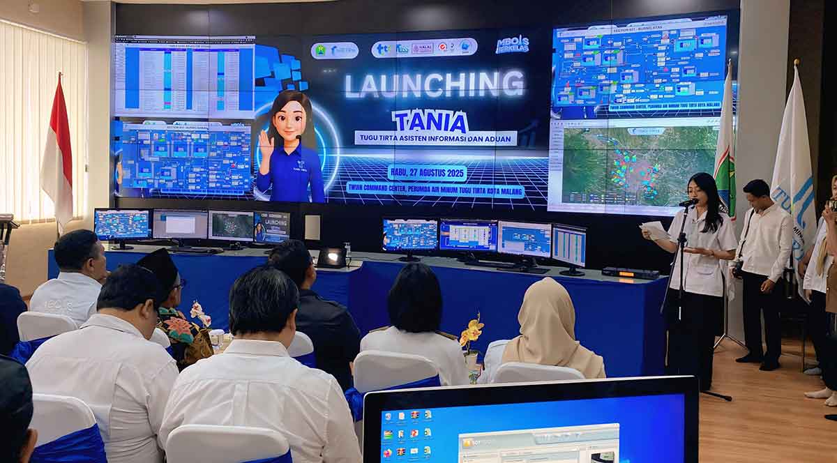 TANIA, Chatbot AI Pertama di Indonesia Diluncurkan Perumda Tugu Tirta