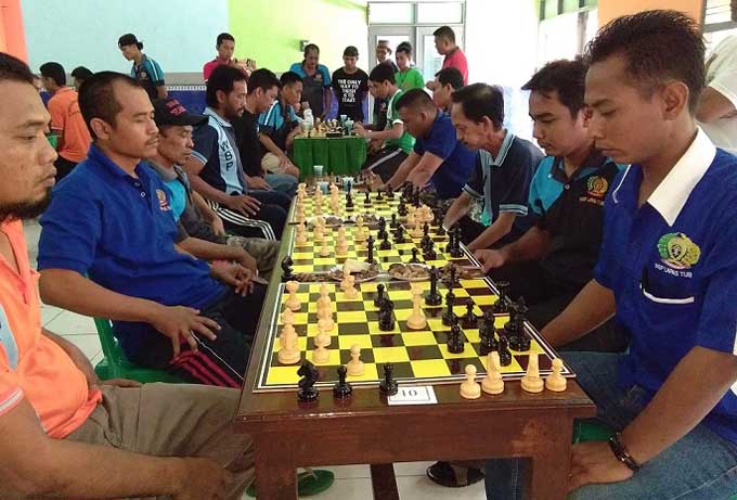 Gandeng PWI dan Percasi, Lapas Tuban Gelar Lomba Catur Peringati HBPN