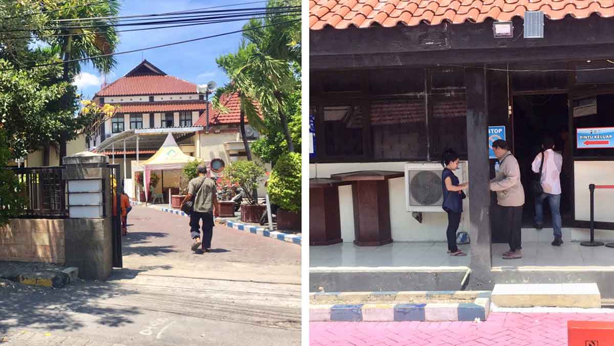 Cekcok Penjual Sampul STNK di Samsat Ketintang Ganggu Kenyamanan Warga