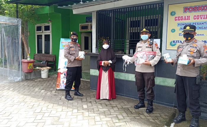 PPKM Diperpanjang, Satgas Covid-19 Ngawi Dirikan Posko Kesehatan di Ponpes