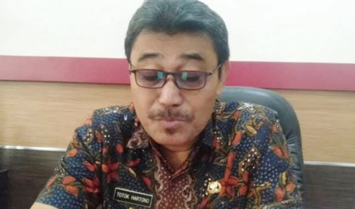 Sekretaris Daerah Kabupaten Pamekasan Ir. Totok Hartono.