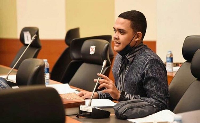 Presiden Klub Persik Kediri, Abdul Hakim Bafagih. foto: ist.